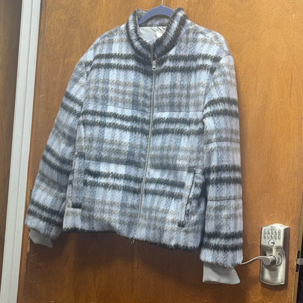 Anthropologie Central Park West Plaid Jacket